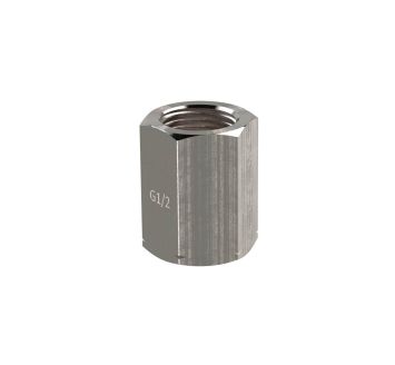 Tension sleeve, G1/2, DIN16283, hexagonal,stainless steel 1.4571