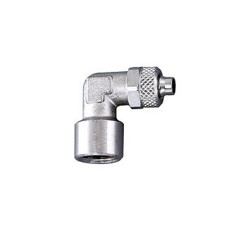 Angled screw-on fitting, G 1/8, for hose 5/3 mm, AF 10