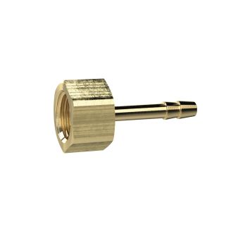 Screw-on hose connector, G 1/8, for hose I.D. 4 mm, AF 14