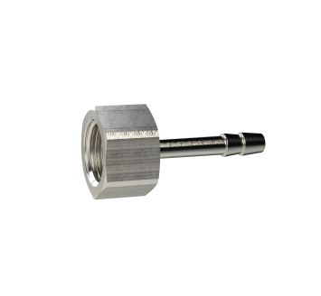 Screw-on hose connector, G 1/8 i., for hose I.D. 4, AF 14