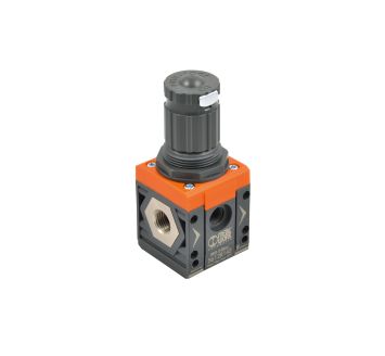Pressure regulator »SYNTESI«, size 1, without bushings, 0…2 bar