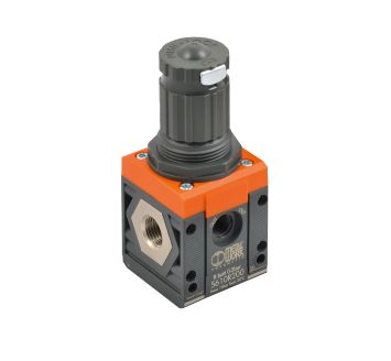In-series regulator »SYNTESI«, size 1, w/o bush., 0…2 bar