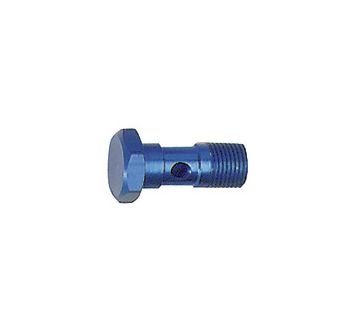 Hollow screw, G 1/8, AF 14, Aluminium