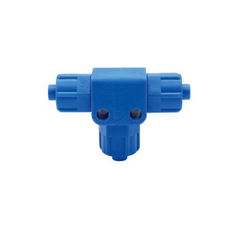 T-fitting, rigid, for hose 6/4 mm, POM