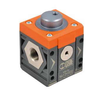 Shut-off valve »SYNTESI«, pneumatic, size1, w/o bushings