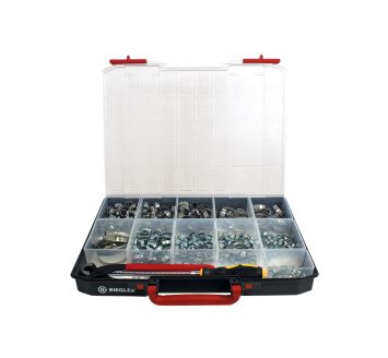 Assortment box, hose clamps