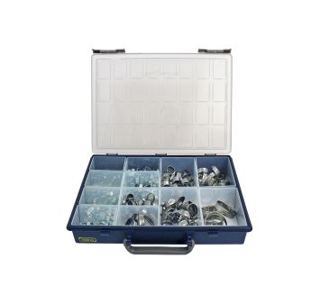 Assortment box, hose clamps, reduced equipment