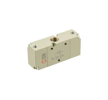 3/2-way valve low temp., pneumatic, bistable, connection G 3/8