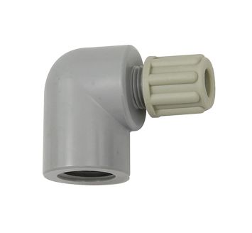 Angled screw-on fitting G 1/8 i., for hose 4/6 mm, PA