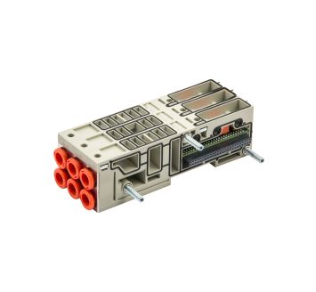 Base plate EB 80, 3-fold, full-flow ports, 3 controls, no cart.