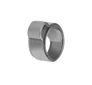 1-ear hose clamp (W4), insert ring, 7.5 - 8.5 mm, PU 10 pcs.