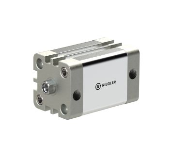 Compact cyl., double-acting, Piston Ø 12, Stroke 5,M5,ISO21287