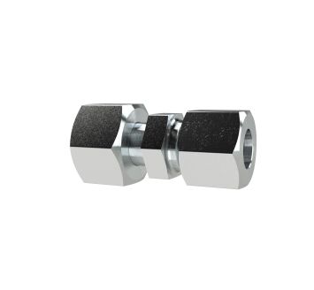 Reducer, Pipe ext. Ø Female connector 8/6 mm, galvanised steel