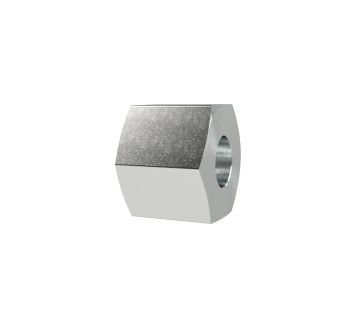 Swivel nut M14x1.0, Pipe ext. Ø10 mm, a/f1 17, galvanised steel