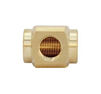 T-distributor, M5, AF 8, Brass