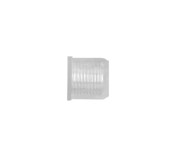 Knurled nut, M10x1, for hose 4/6 mm, PFA