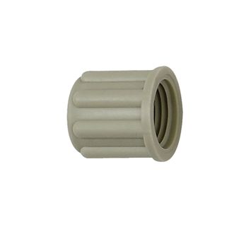 Knurled nut, M10x1, for hose 4/6 mm, PP