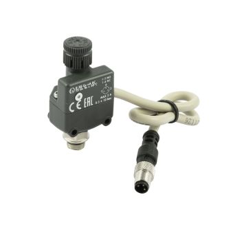 Pressure switch, changeover contact, G 1/8, M8, 300 mm cable