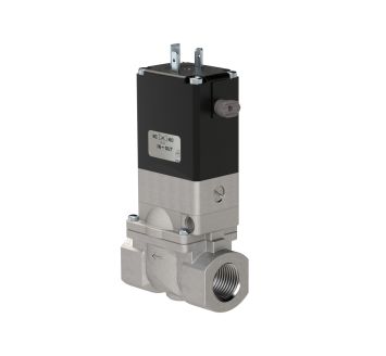 2/2-way solenoid valve, NC,  G 1/2, PN 0.2-10, FKM,  24V DC