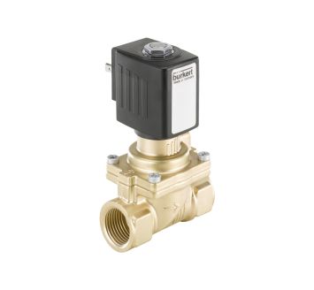 2/2 We-MV, NC, MS, G 1/4, DN 10, PN 0,2 - 16, NBR, vorge. 24V DC