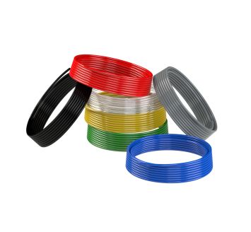 Polyamide hose, Hose Ø 3x1.5, natural (milky), Roll of 25 m