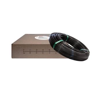 Polyurethane hose, Hose Ø 4x1 mm, black, Roll of 100 m