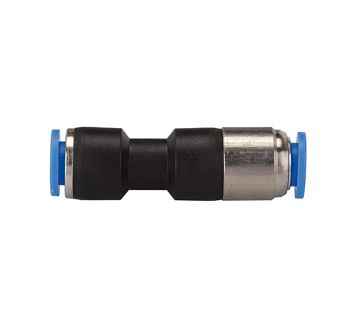 Straight push-in connector »Blue Series«, Self-locking, hose Ø 4