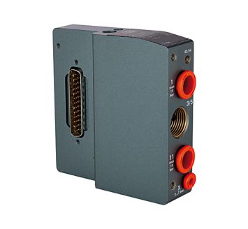 Input plate for valve terminal HDM interior control air, Multipol