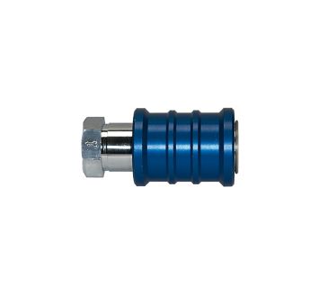 Manual sliding valve, G 1/8 IT, AF 14, PN max. 10 bar