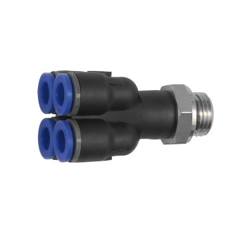 Multi-distributor »Blue Series«, 4-fold, rotating, M5 o.