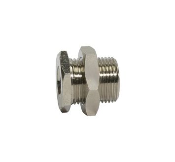 Bulkhead fitting »value line«, M16x1.5 o., G 1/8 i.