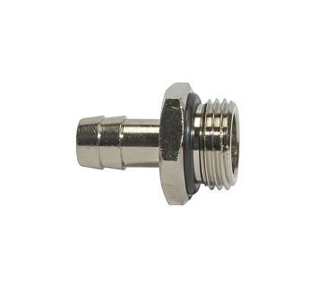 Screw-in hose connector, O-ring »value line«, G 1/8, hose I.D. 6