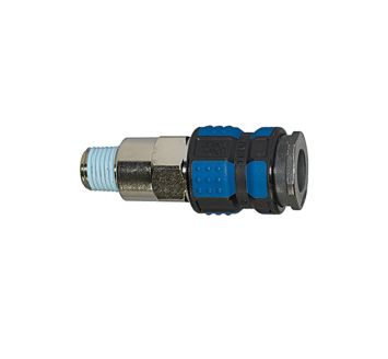 Quick-connect coupling I.D. 7.8, High flow rate, R 1/4 ET