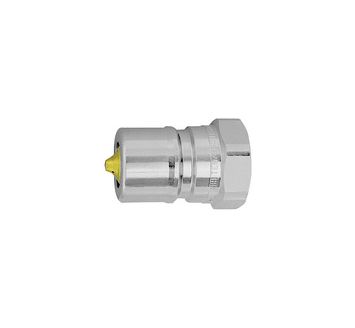 Plug nipple with pressure eliminator, Series B, G 1/4 IT