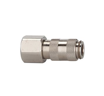 Quick-connect coupling I.D. 2.7, St. steel 1.4404, M5 IT