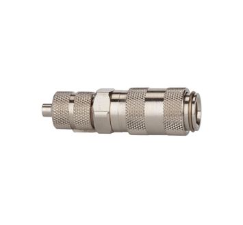 Quick-connect coupling I.D. 2.7, Stainless steel 1.4404, Hose 4x3