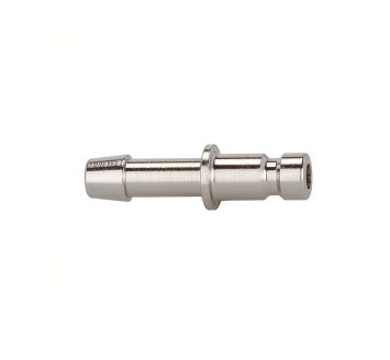 Plug-in connector for I.D. 2.7 nickel-plated brass, Sleeve I.D. 3