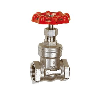 Gate valve, stainless steel 1.4401/1.4408, G 1/2