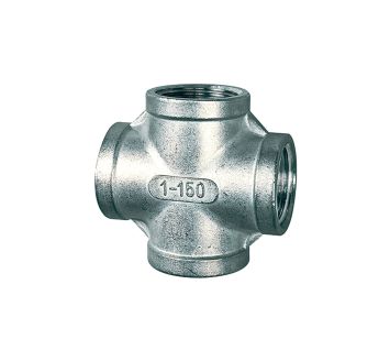 Cross-distributor, 4 x IT, Rp 1/8, Stainless steel 1.4408