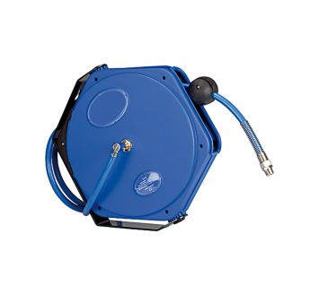 Hose reel, PUR hose ø 13.5x9.5, R 1/4 ET, Length 14 m