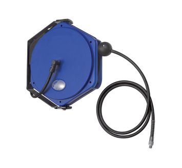Hose reel, PU anti-spark., Hose-ø 9.5x13.5, Length 14 m