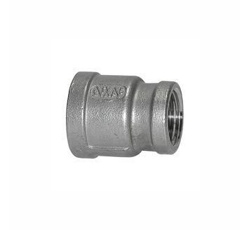 Reducing sleeve, round, G 1/4 i., G 1/8 i., Stainless steel
