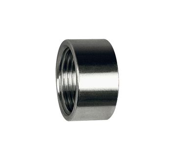 Bushing, round, Short design, G 1/8, Stainless steel 1.4408