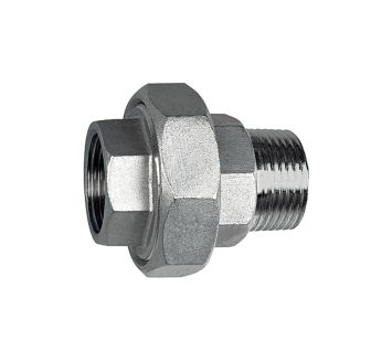 Removable Double threaded nipple, IT / ET, conical sealing, G 1/8