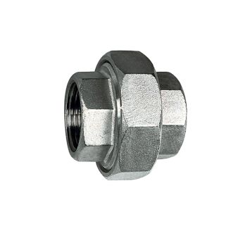 Rem. Double threaded nipple, flat sealing, G 1/8 i. Stainl. steel