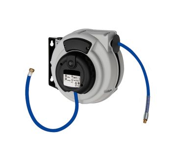 Hose reel, PU hose Ø 12x8, G 1/4, Hose length 9 m