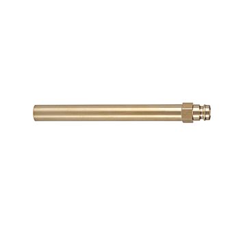 Plug nipple pipe DN 9, Brass 2.0401, Pipe exterior Ø 14 mm, AF 15