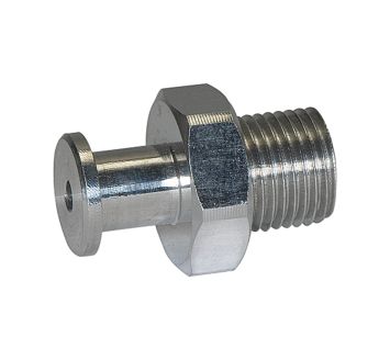 Conn. nipple for flat suction cup round/oval, M3 ET, Ø 3,5/7x3,5