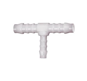 T-reducer supports, for hose I.D. 3/4/3 mm, POM
