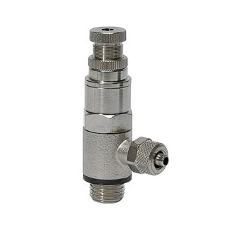 Compact pressure regulator, Quick connector for hose 5/3, G 1/8